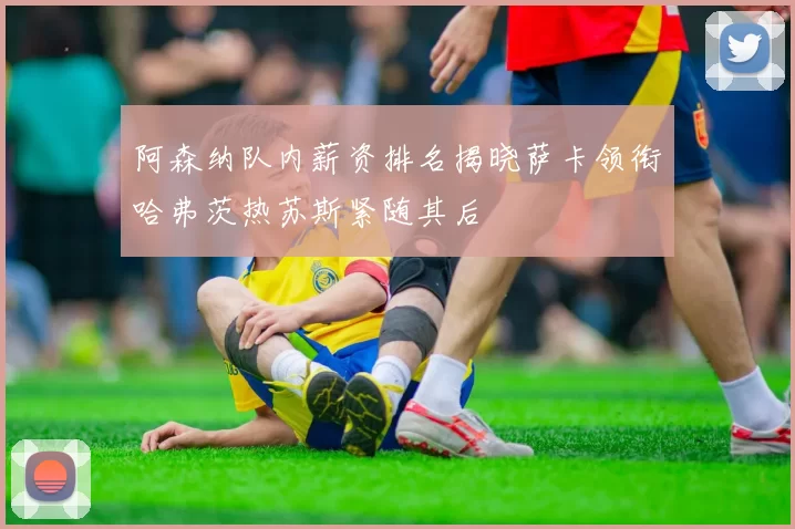 阿森纳队内薪资排名揭晓萨卡领衔哈弗茨热苏斯紧随其后